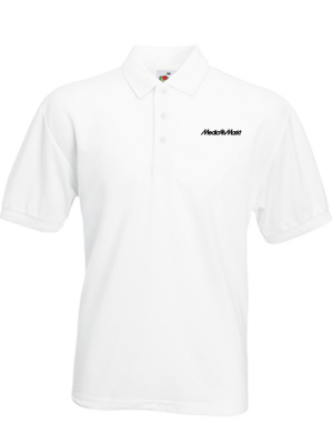Polo Herren Fit Weiss